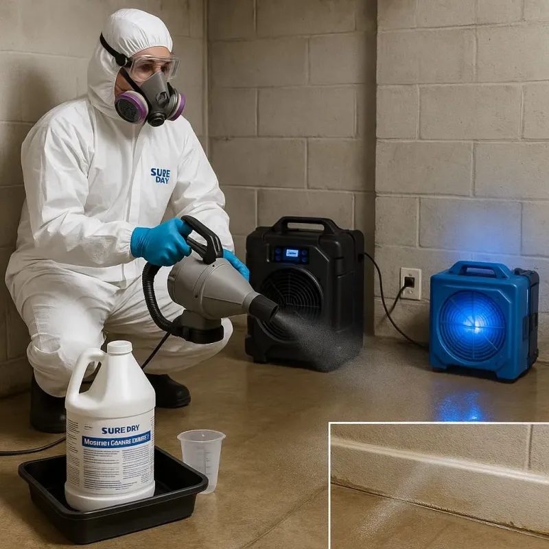 Sanitization and Odor Removal process in Hubbard, OR