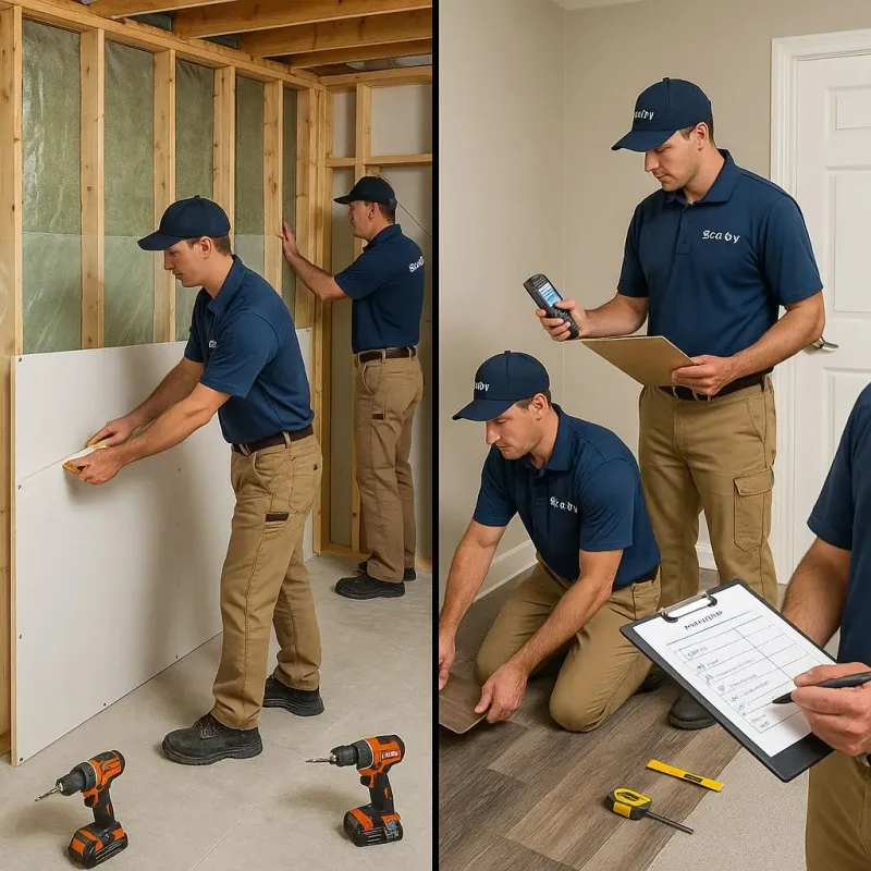 Repairs and Reconstruction process in Hubbard, OR